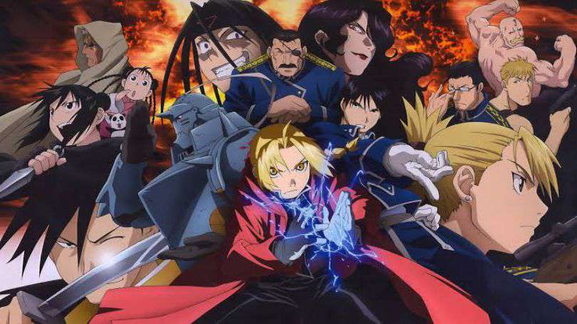 Full Metal Alchemist brotherhood - Top Shonen Anime series