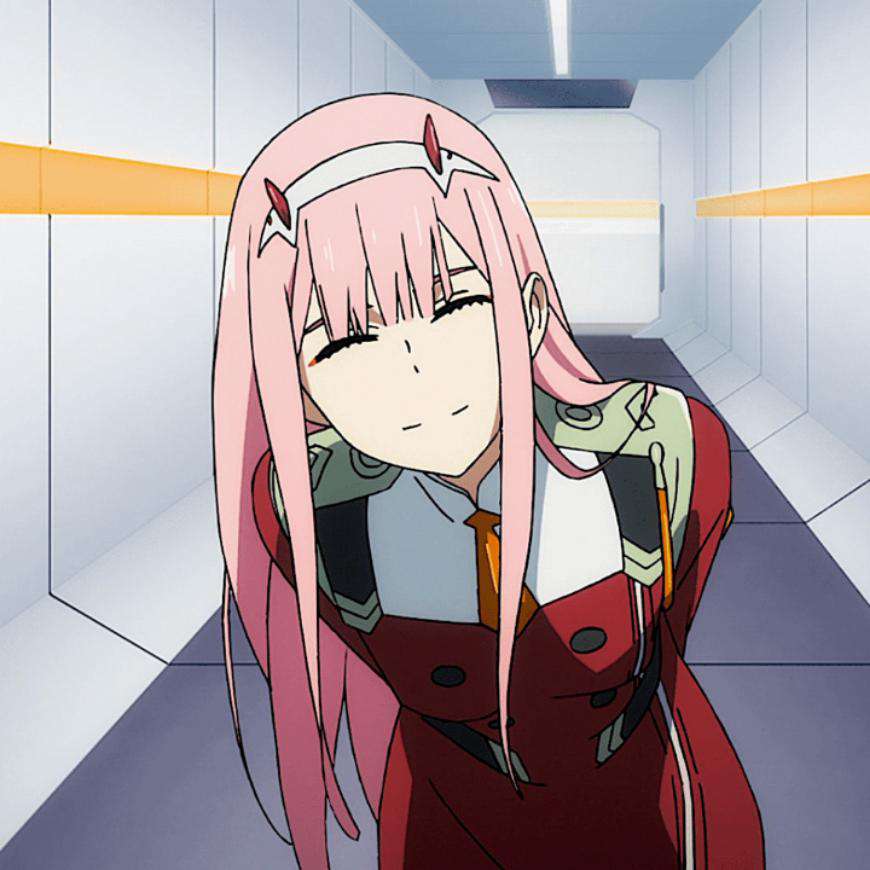 zero two - top 15 best anime girls with pink hair