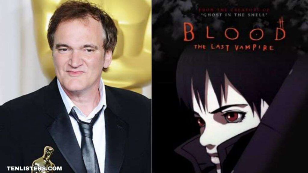 Quentin Tarantino - Top 10 celebrities who love anime