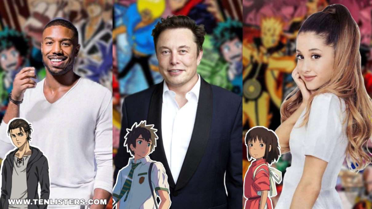 Top 10 celebrities who love anime